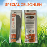 CLEANFEET Spezial Gelsohle mit Aktiv-Fußbett! Schutz vor Ermüdung! Keine Gerüche