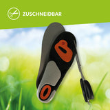 CLEANFEET Spezial Gelsohle mit Aktiv-Fußbett! Schutz vor Ermüdung! Keine Gerüche