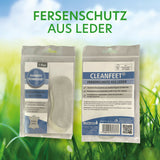 1 Paar CLEANFEET Fersenschutz aus echtem Leder , Schuhzubehör