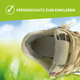 1 Paar CLEANFEET Fersenschutz aus echtem Leder , Schuhzubehör