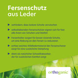 1 Paar CLEANFEET Fersenschutz aus echtem Leder , Schuhzubehör