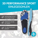 Einlegesohle Cleanfeet 3D Performance Sport mit Cleanfeet Technologie ®