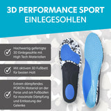 Einlegesohle Cleanfeet 3D Performance Sport mit Cleanfeet Technologie ®