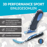 Einlegesohle Cleanfeet 3D Performance Sport mit Cleanfeet Technologie ®