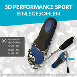 Einlegesohle Cleanfeet 3D Performance Sport mit Cleanfeet Technologie ®